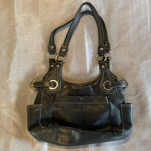 Black Mia Battina Shoulder Bag